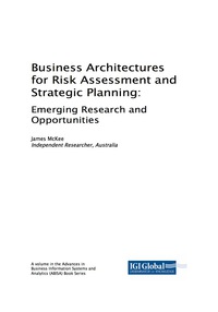 Imagen de portada: Business Architectures for Risk Assessment and Strategic Planning 9781522533924
