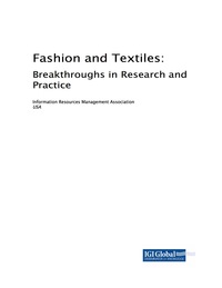 Cover image: Fashion and Textiles 9781522534327
