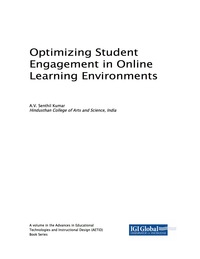 Imagen de portada: Optimizing Student Engagement in Online Learning Environments 9781522536345