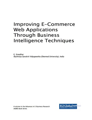Cover image: Improving E-Commerce Web Applications Through Business Intelligence Techniques 9781522536468