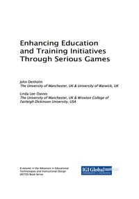 Omslagafbeelding: Enhancing Education and Training Initiatives Through Serious Games 9781522536895