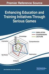 Cover image: Enhancing Education and Training Initiatives Through Serious Games 9781522536895