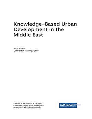 表紙画像: Knowledge-Based Urban Development in the Middle East 9781522537342