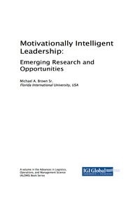 Omslagafbeelding: Motivationally Intelligent Leadership 9781522537465