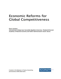 صورة الغلاف: Economic Reforms for Global Competitiveness 9781522538561