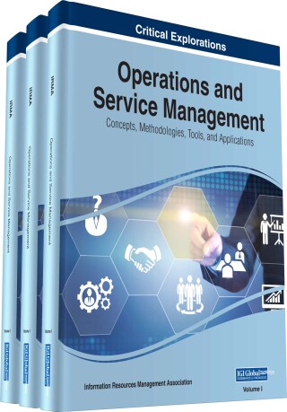 Imagen de portada: Operations and Service Management: Concepts, Methodologies, Tools, and Applications 9781522539094