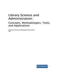 صورة الغلاف: Library Science and Administration 9781522539148