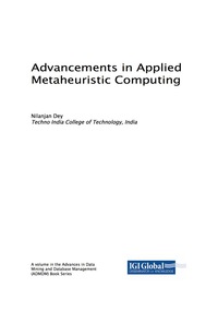 Omslagafbeelding: Advancements in Applied Metaheuristic Computing 9781522541516