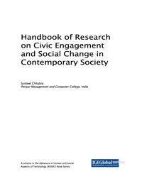 Imagen de portada: Handbook of Research on Civic Engagement and Social Change in Contemporary Society 9781522541974