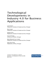 Imagen de portada: Technological Developments in Industry 4.0 for Business Applications 9781522549369