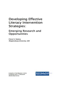 Cover image: Developing Effective Literacy Intervention Strategies 9781522550075