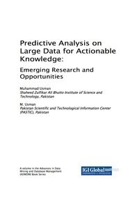 Cover image: Predictive Analysis on Large Data for Actionable Knowledge 9781522550297