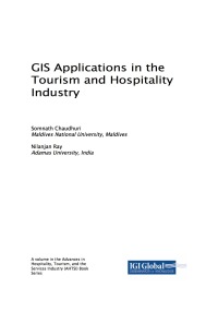 Cover image: GIS Applications in the Tourism and Hospitality Industry 9781522550884