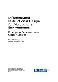 Cover image: Differentiated Instructional Design for Multicultural Environments 9781522551065