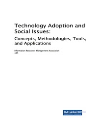 表紙画像: Technology Adoption and Social Issues 9781522552017