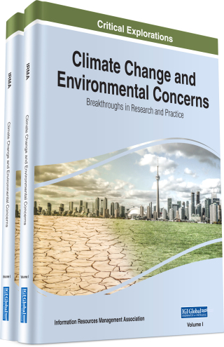 Imagen de portada: Climate Change and Environmental Concerns: Breakthroughs in Research and Practice 9781522554875