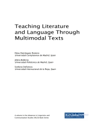 Cover image: Teaching Literature and Language Through Multimodal Texts 9781522557968