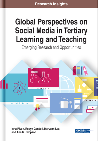 Cover image: Global Perspectives on Social Media in Tertiary Learning and Teaching: Emerging Research and Opportunities 9781522558262