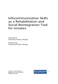 表紙画像: Infocommunication Skills as a Rehabilitation and Social Reintegration Tool for Inmates 9781522559757