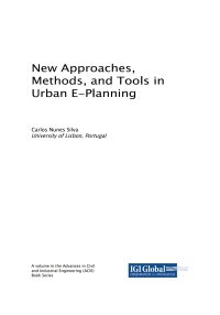 表紙画像: New Approaches, Methods, and Tools in Urban E-Planning 9781522559993