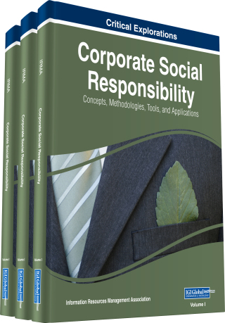 Cover image: Corporate Social Responsibility: Concepts, Methodologies, Tools, and Applications 9781522561927