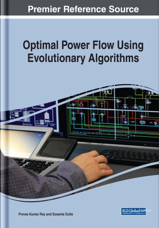 Imagen de portada: Optimal Power Flow Using Evolutionary Algorithms 9781522569718