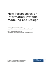 Imagen de portada: New Perspectives on Information Systems Modeling and Design 9781522572718