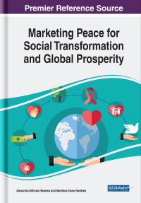 Cover image: Marketing Peace for Social Transformation and Global Prosperity 9781522574644