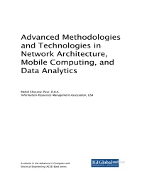 Cover image: Advanced Methodologies and Technologies in Network Architecture, Mobile Computing, and Data Analytics 9781522575986
