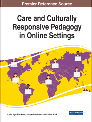 Titelbild: Care and Culturally Responsive Pedagogy in Online Settings 9781522578024