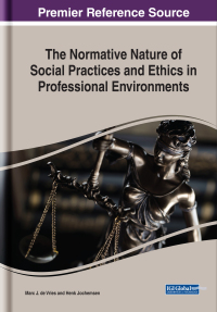 Omslagafbeelding: The Normative Nature of Social Practices and Ethics in Professional Environments 9781522580065