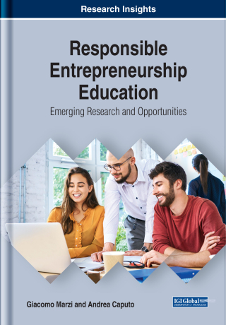 Cover image: Responsible Entrepreneurship Education: Emerging Research and Opportunities 9781522582892
