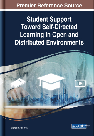 Omslagafbeelding: Student Support Toward Self-Directed Learning in Open and Distributed Environments 9781522593164