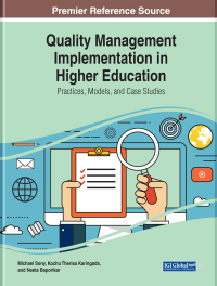 Cover image: Quality Management Implementation in Higher Education: Practices, Models, and Case Studies 9781522598299