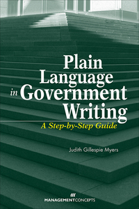 Cover image: Plain Language in Government Writing 1st edition 9781567262247