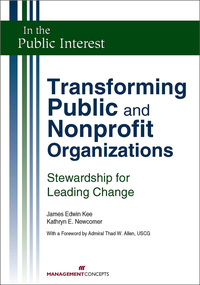 Cover image: Transforming Public and Nonprofit Organizations 1st edition