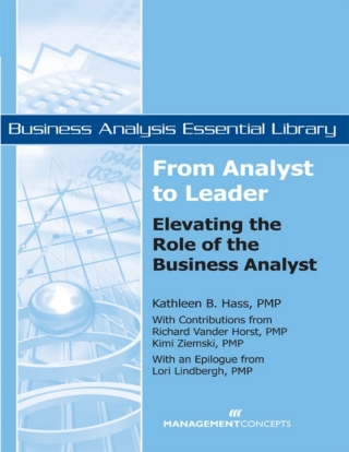 Cover image: From Analyst to Leader 1st edition 9781567262131