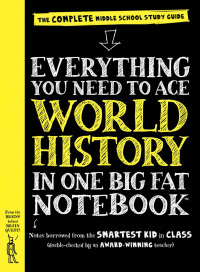 Cover image: Everything You Need to Ace World History in One Big Fat Notebook, 2nd  Edition 9781523515950