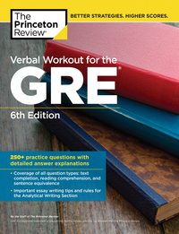Cover image: Verbal Workout for the GRE, 6th Edition 6th edition 9780451487858