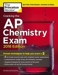 Cover image: Cracking the AP Chemistry Exam, 2018 Edition 9781524710033
