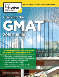 Cover image: Cracking the GMAT with 2 Computer-Adaptive Practice Tests, 2019 Edition 9781524757892