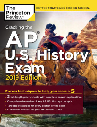 Cover image: Cracking the AP U.S. History Exam, 2019 Edition 9781524758165