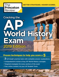 Cover image: Cracking the AP World History Exam, 2019 Edition 9781524758189