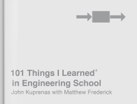 Cover image: 101 Things I Learned® in Engineering School 9781524761967