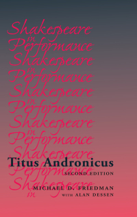 Cover image: Titus Andronicus 2nd edition 9780719082528