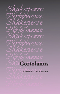 Omslagafbeelding: Coriolanus 9780719078675