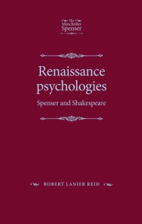 Imagen de portada: Renaissance psychologies 9781526109170