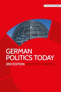 Cover image: German politics today 9780719095702