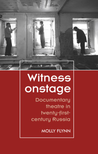 Cover image: Witness onstage 1st edition 9781526126191