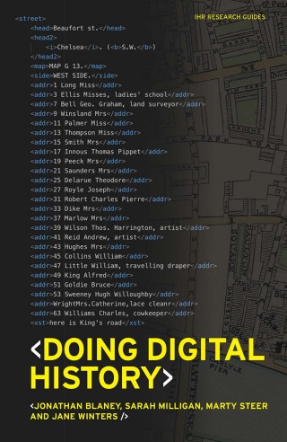 Omslagafbeelding: Doing digital history 9781526132680